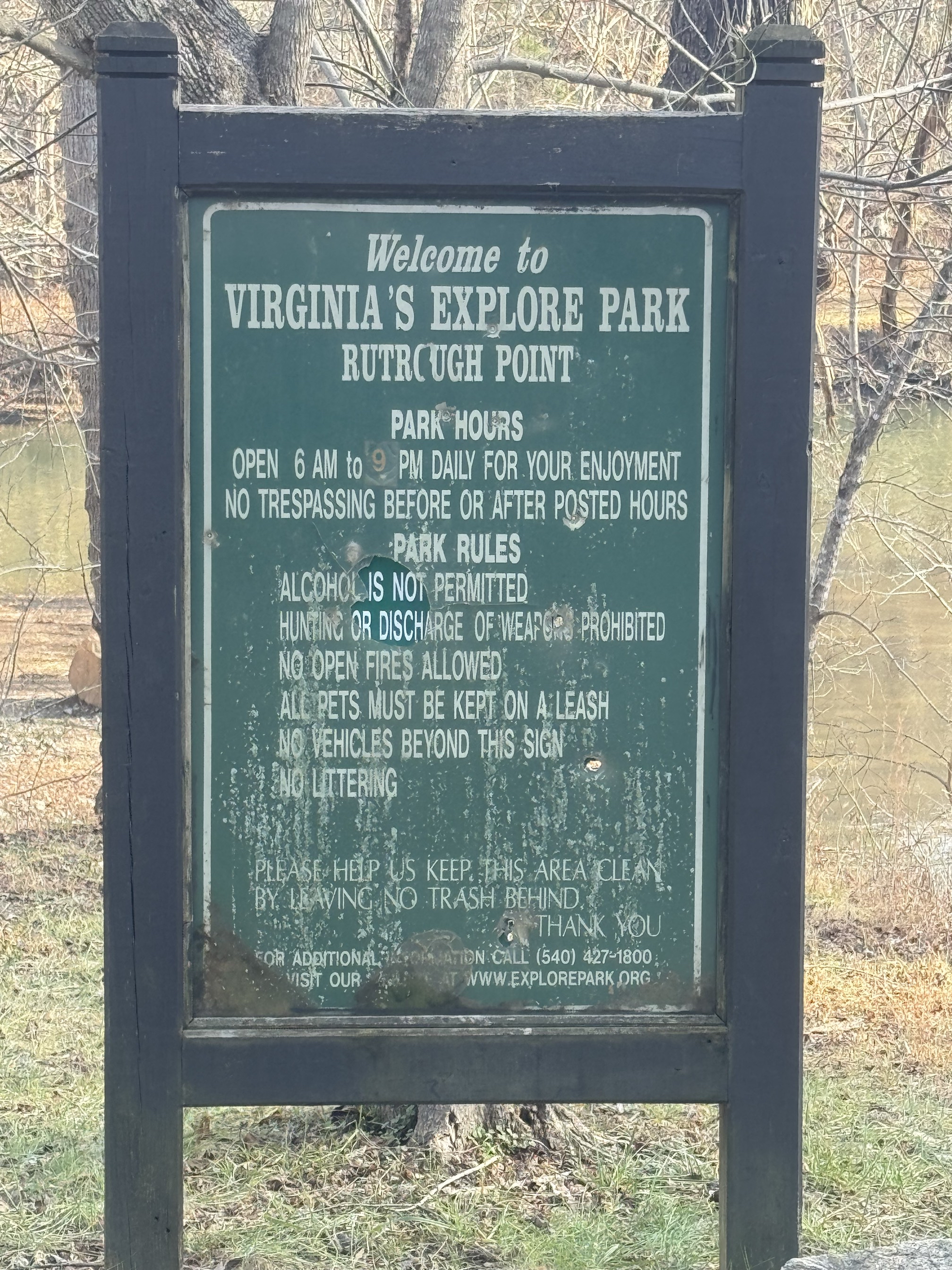 Hike along the River Walk Trail in Roanoke's Explore Park