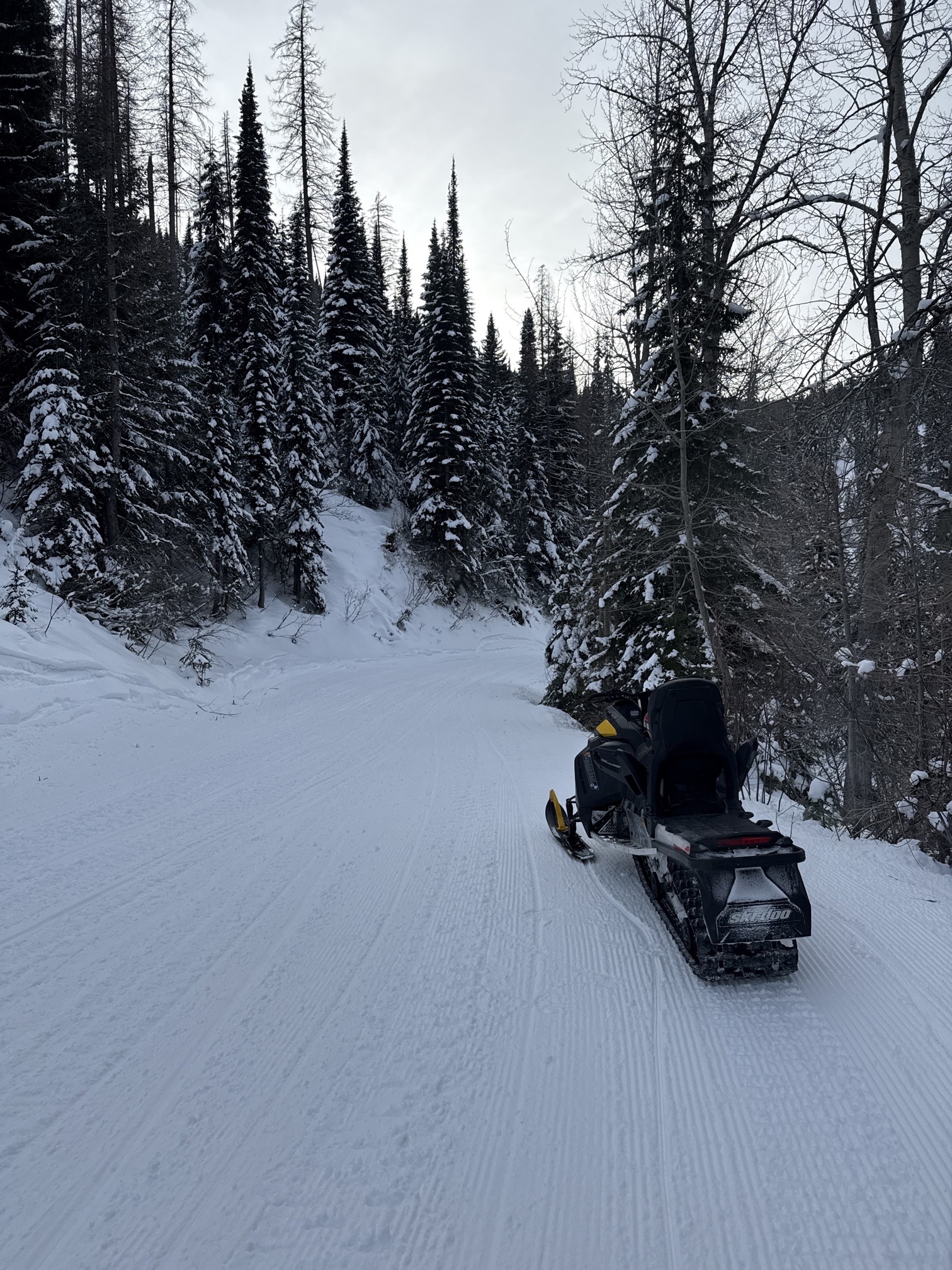 Canyon Creek Snowmobile Trail