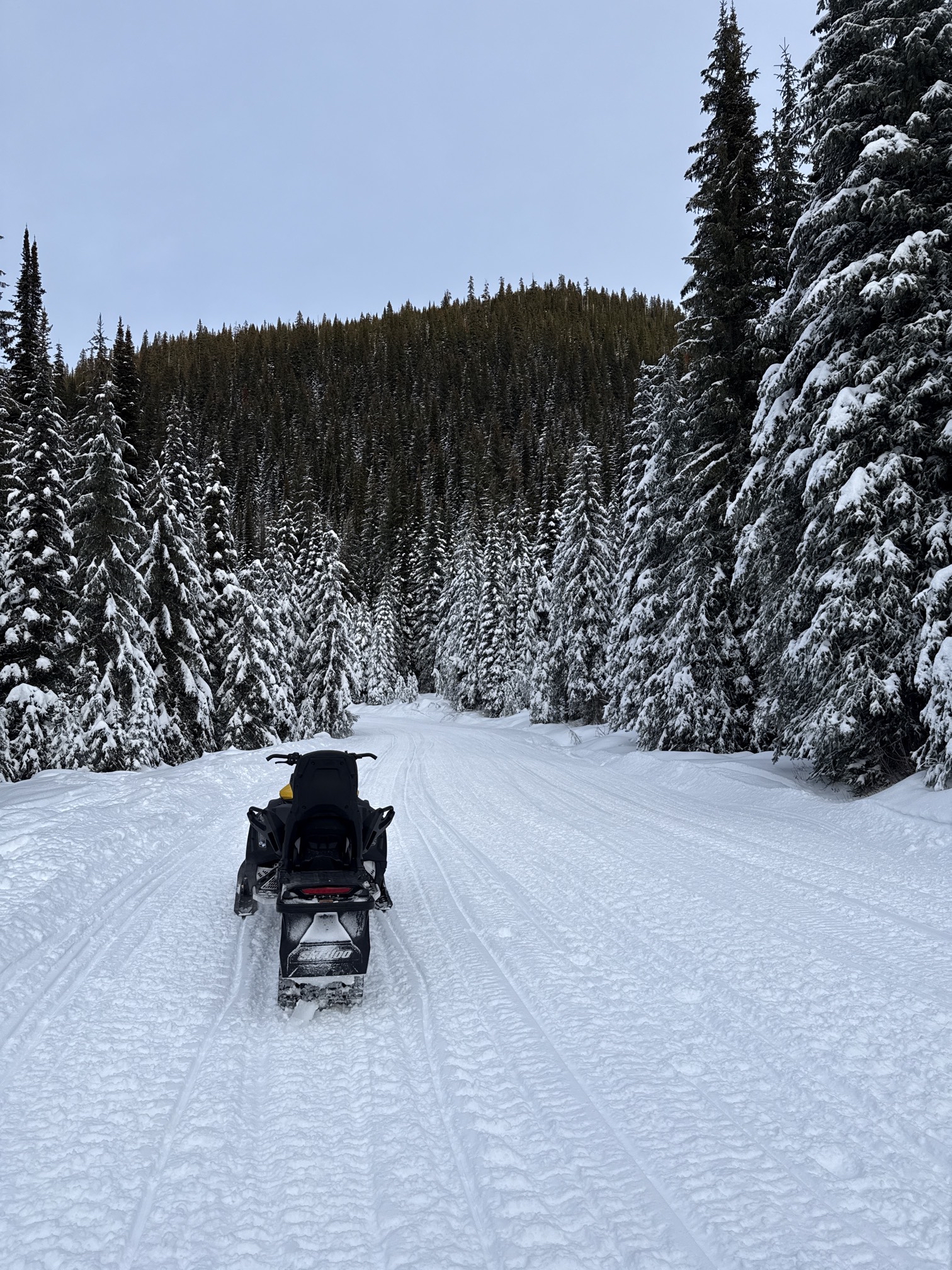 Canyon Creek Snowmobile Trail