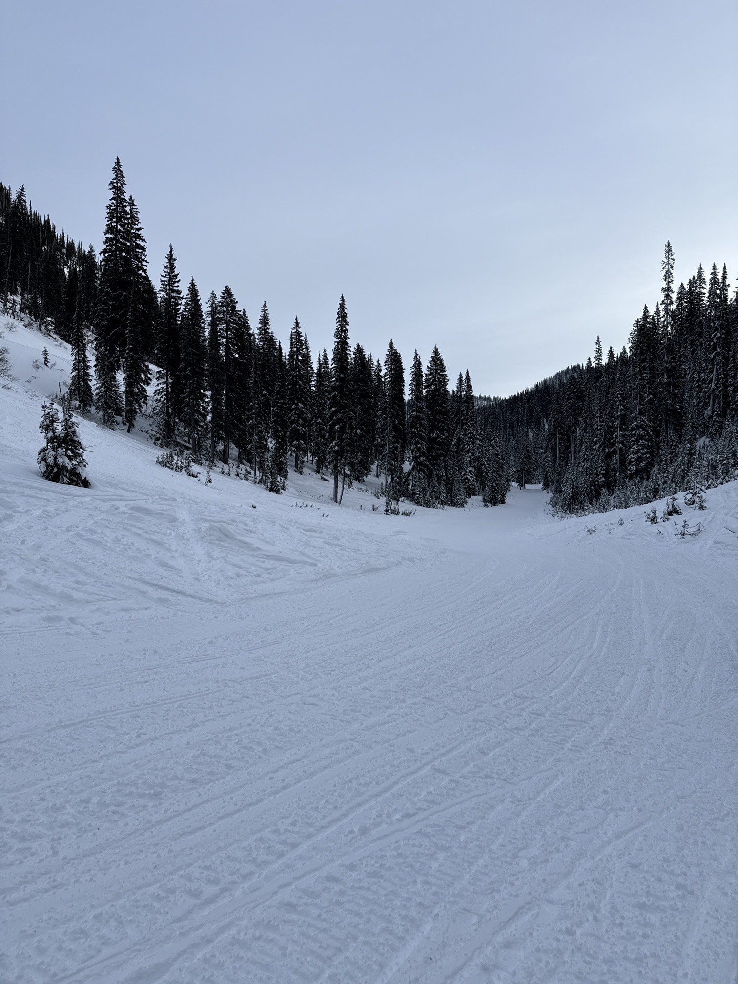 Canyon Creek Snowmobile Trail