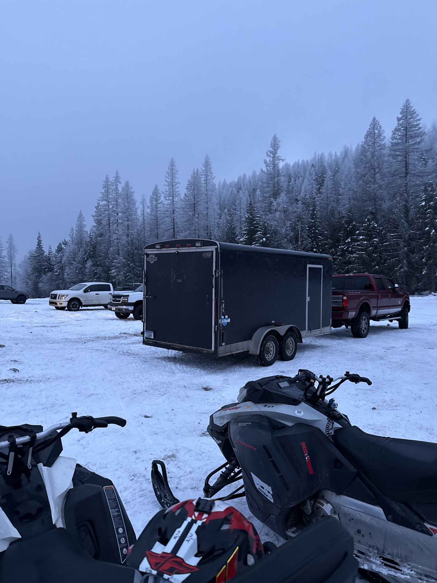 Canyon Creek Snowmobile Trail