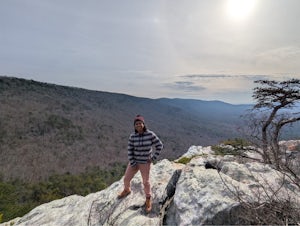 Cave Creek Trail from Cheaha Trailhead