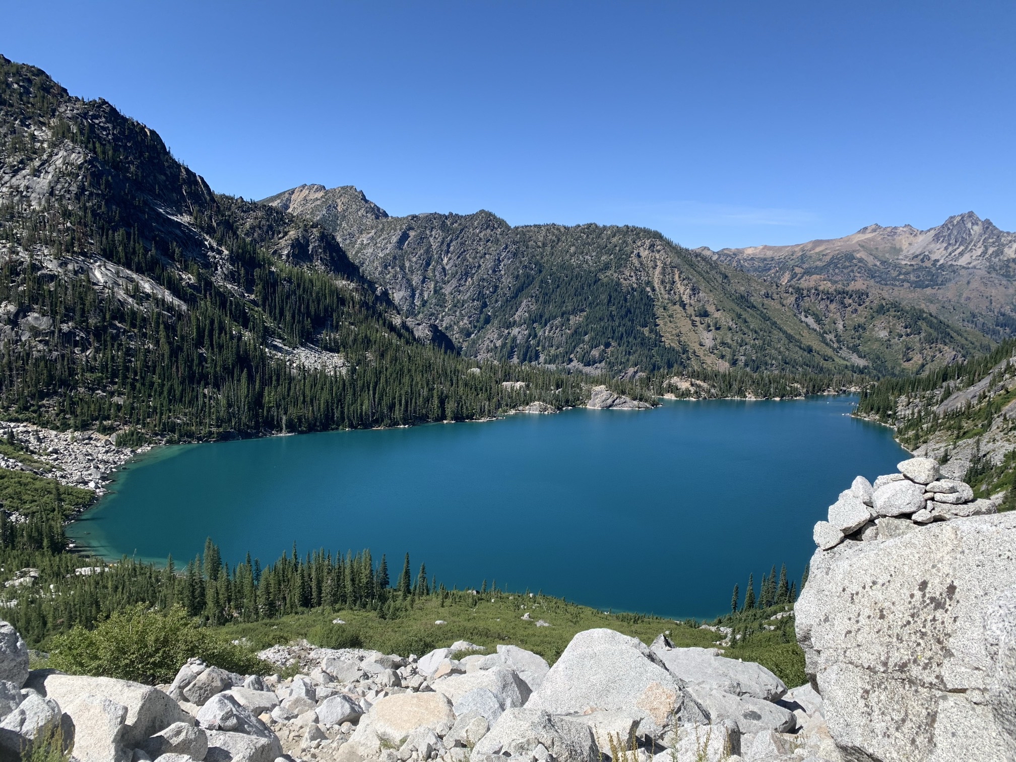 Colchuck Lake via Stuart Lake Trail