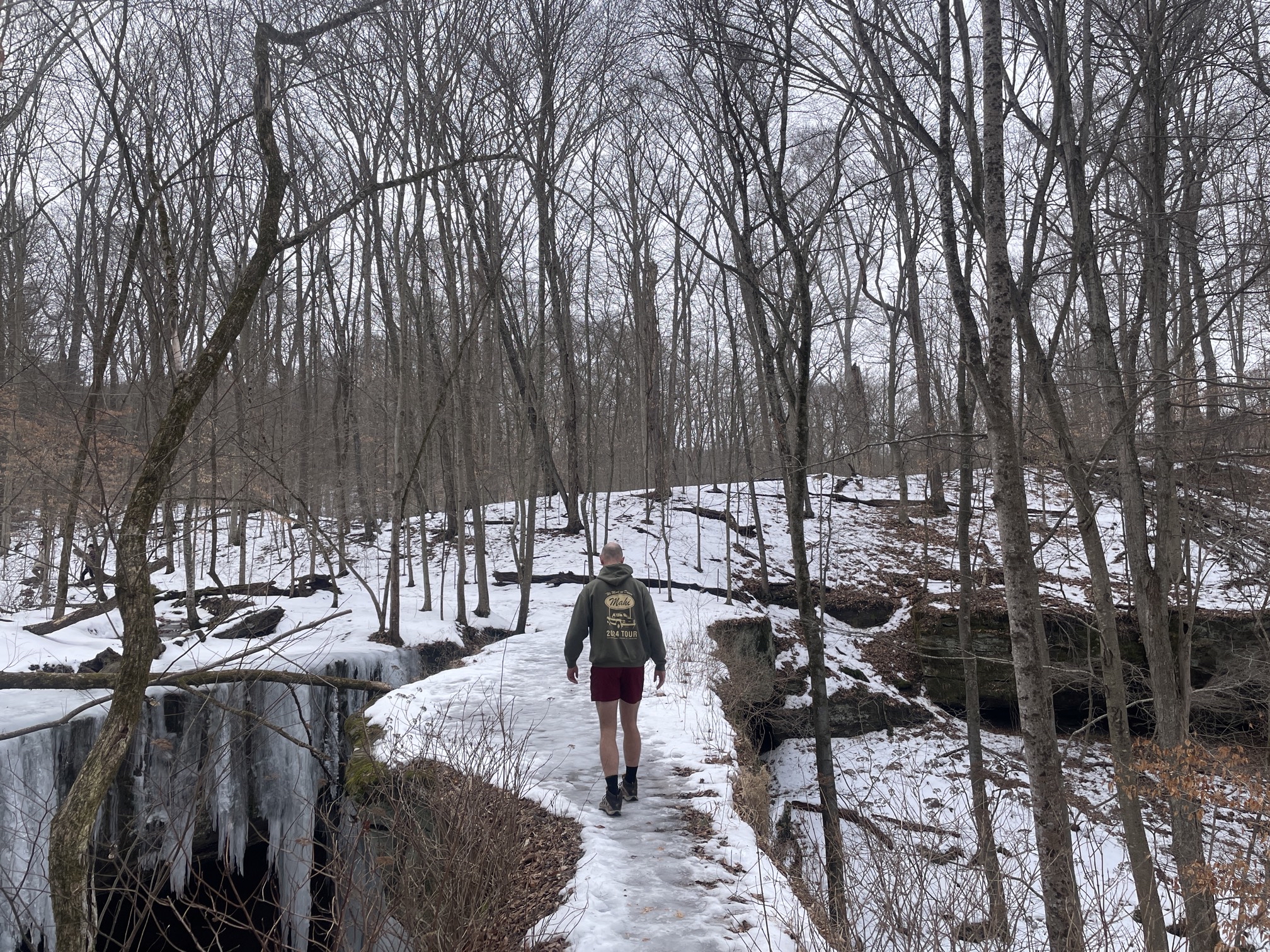 Natural Bridge Trail and Rock Shelter Trail Loop