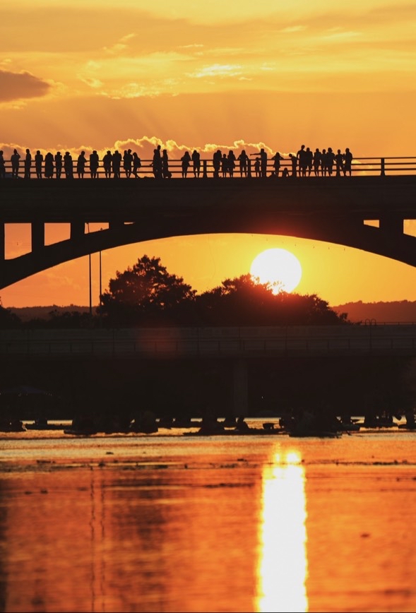 Watch the Mexican-Free-Tailed Bats Emerge from Congress Street Bridge