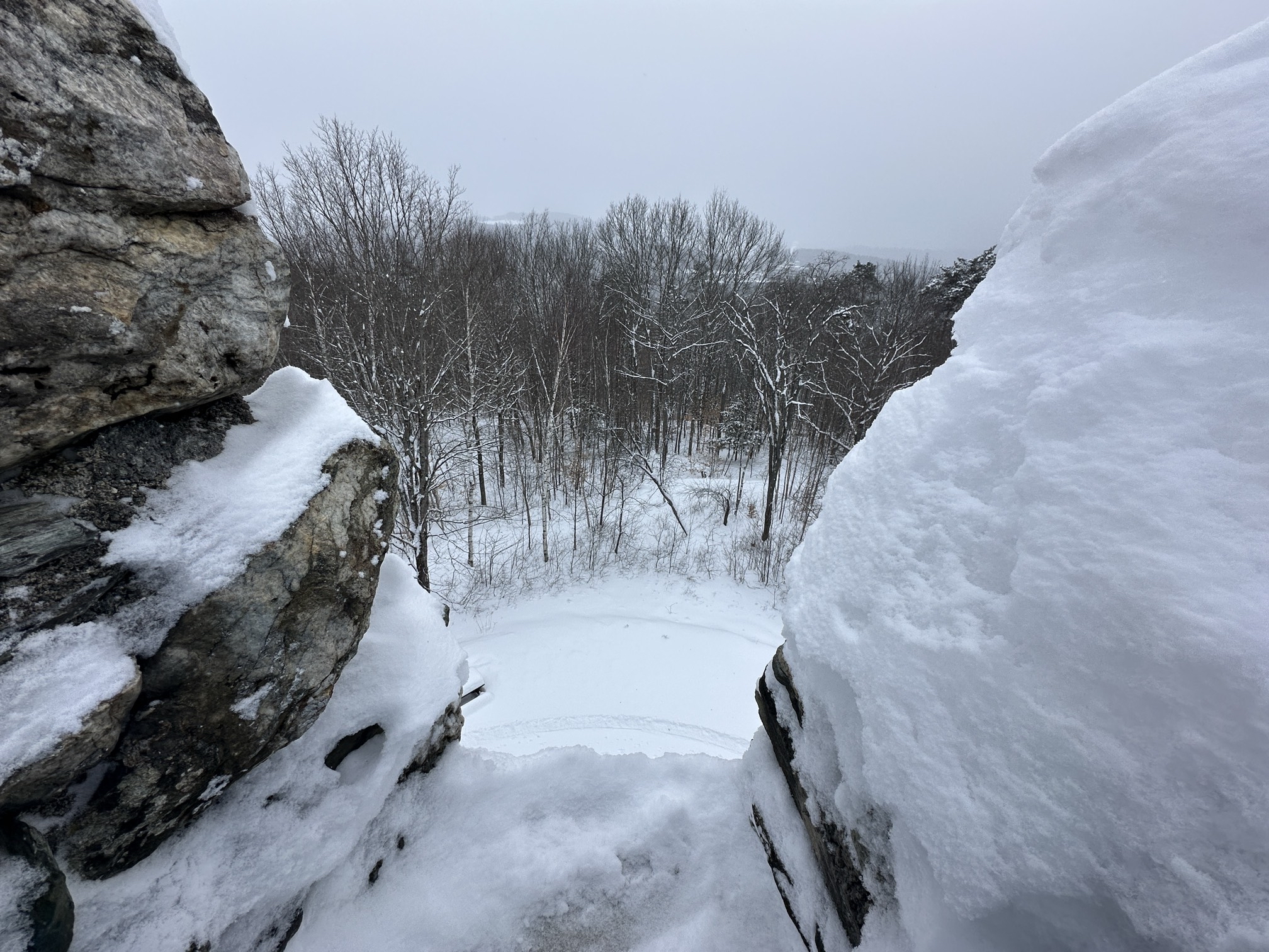Stone Tower via State House Trail