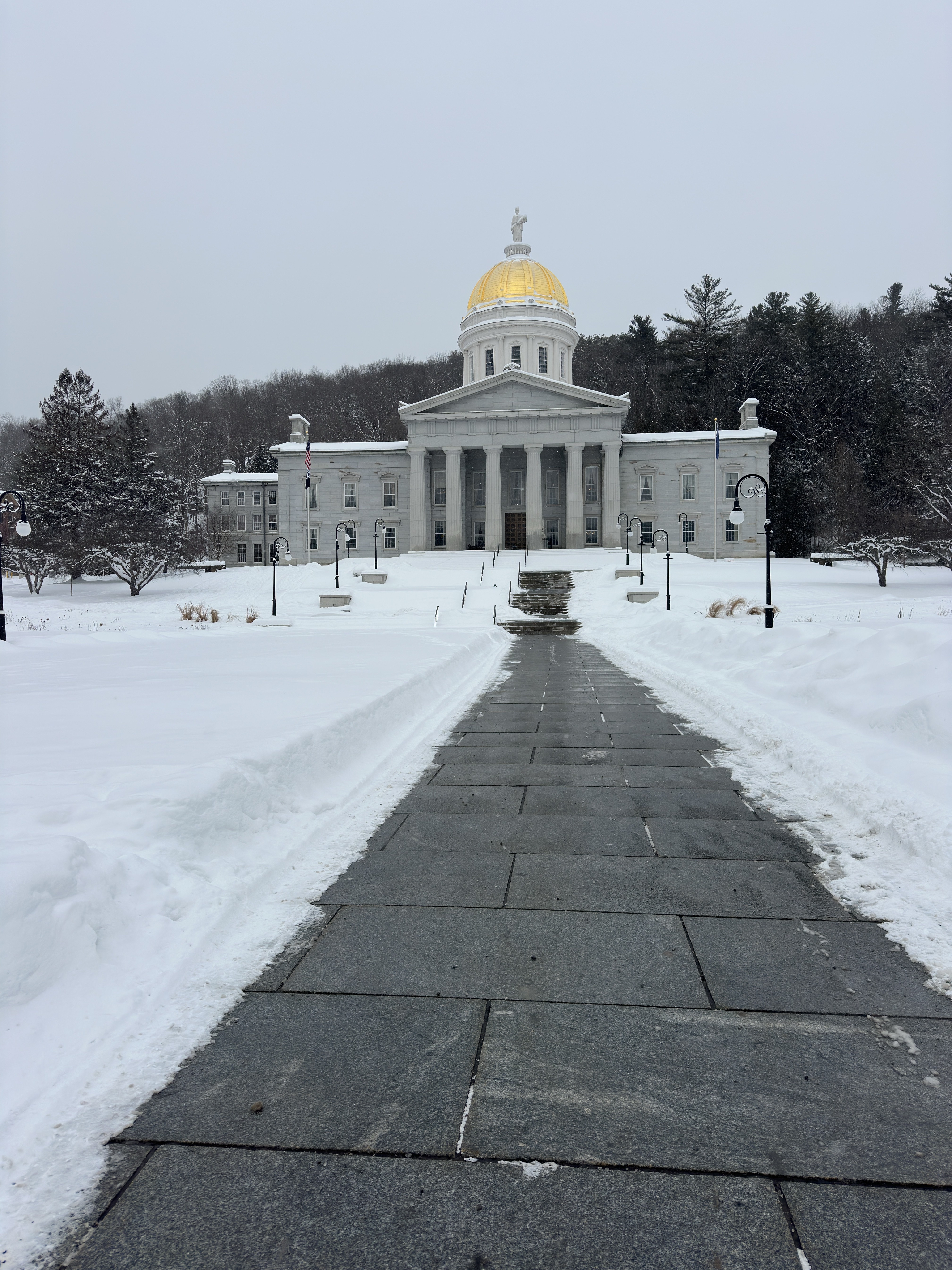 Stone Tower via State House Trail