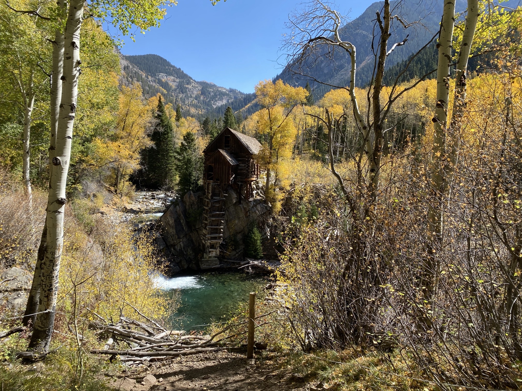 Lizard Lake and Crystal Mill