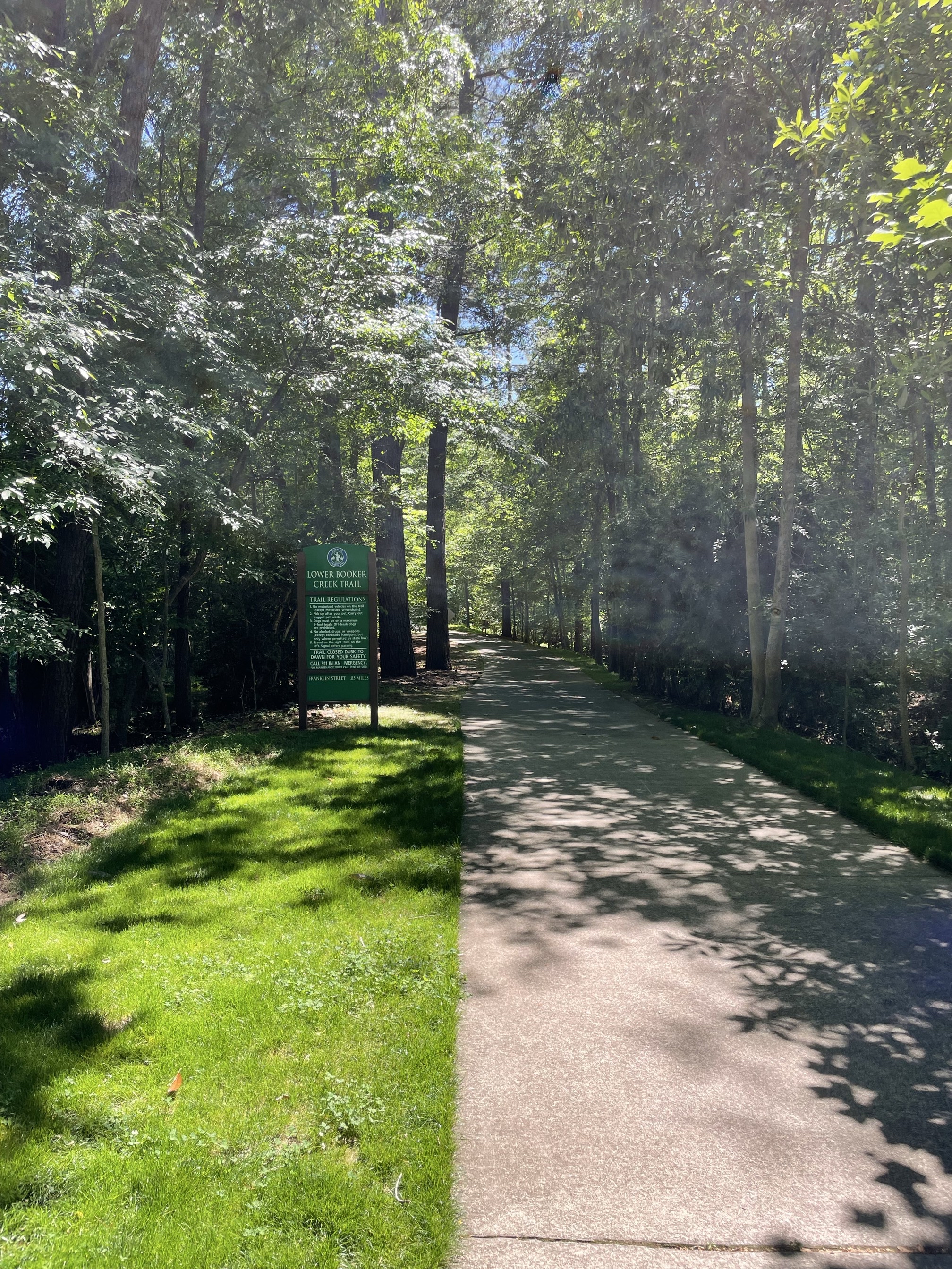 Lower Booker Creek Trail