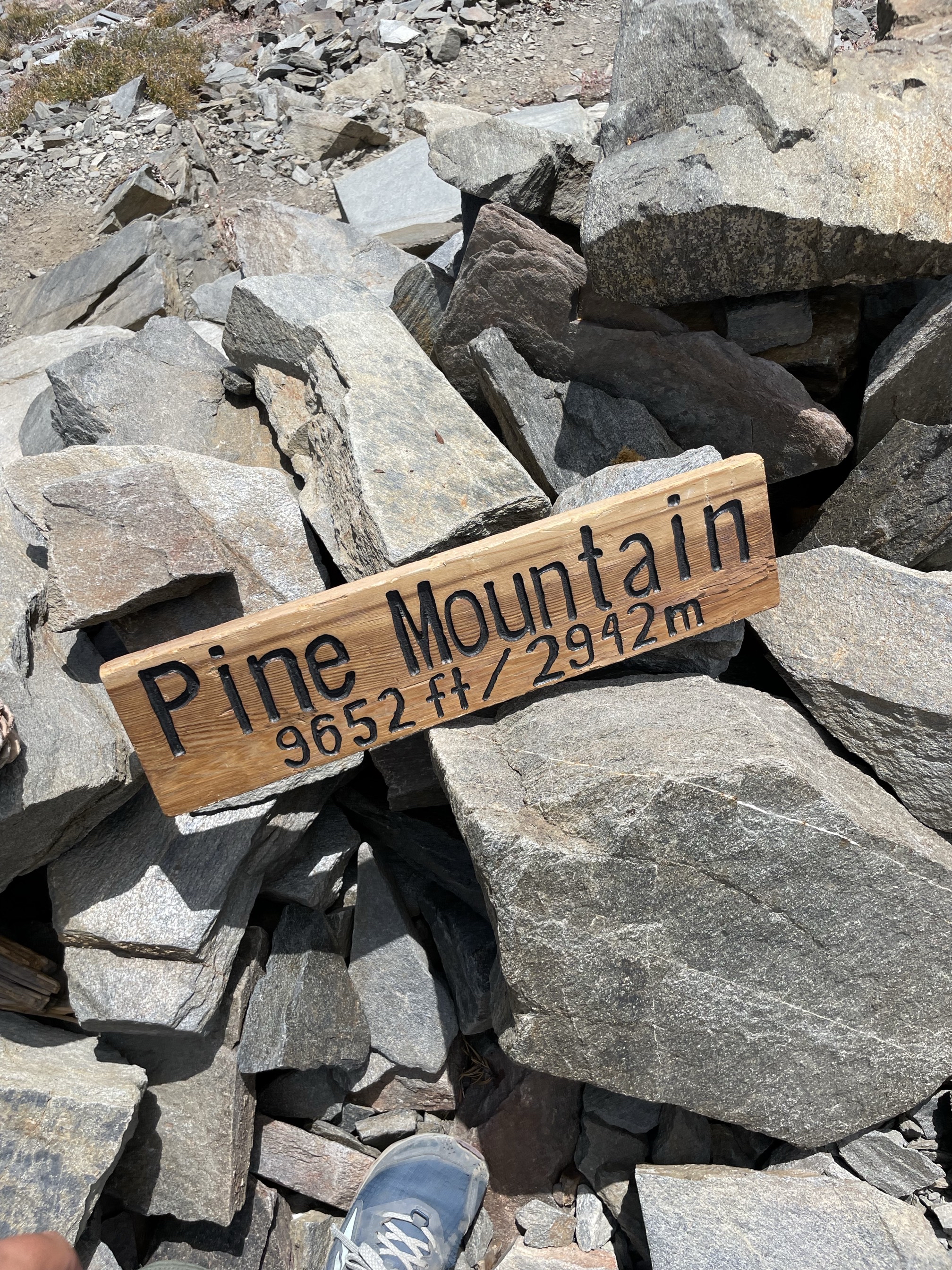 Pine Mountain via the Acorn Trail