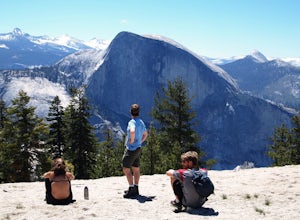 Backpack to North Dome in Yosemite