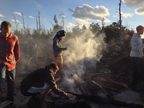 Camp on Shortoff Mountain in the Linville Gorge