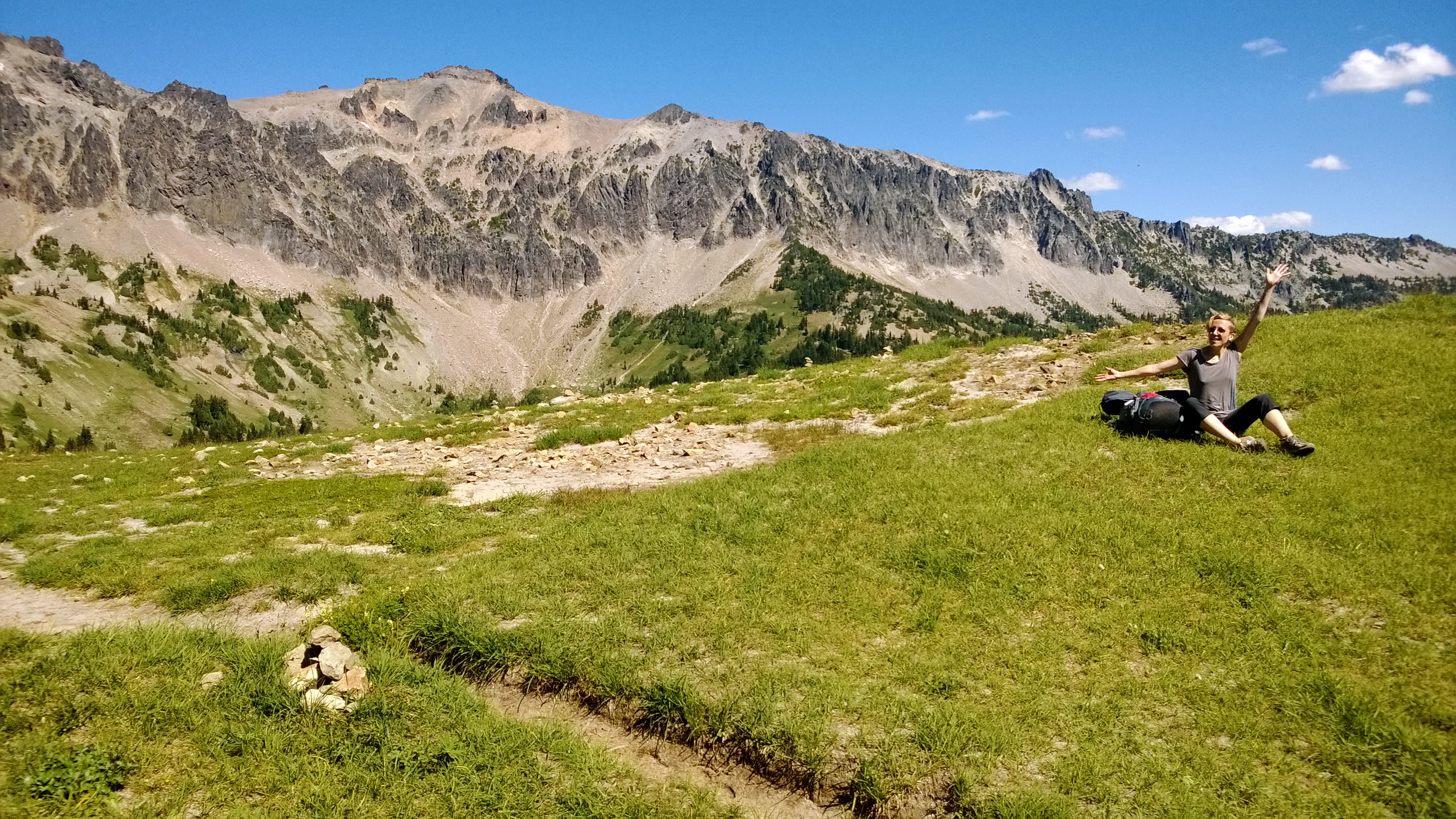 Backpack the Snowgrass Flats, Cispus Basin, Nannie Ridge Loop