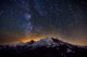 See the Milky Way over Mt. Rainier