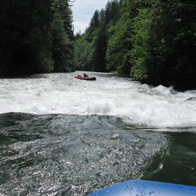 Whitewater Raft the Green River Gorge