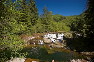 Camp at Dougan Falls