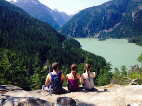 Camping in the North Cascades at Diablo Lake