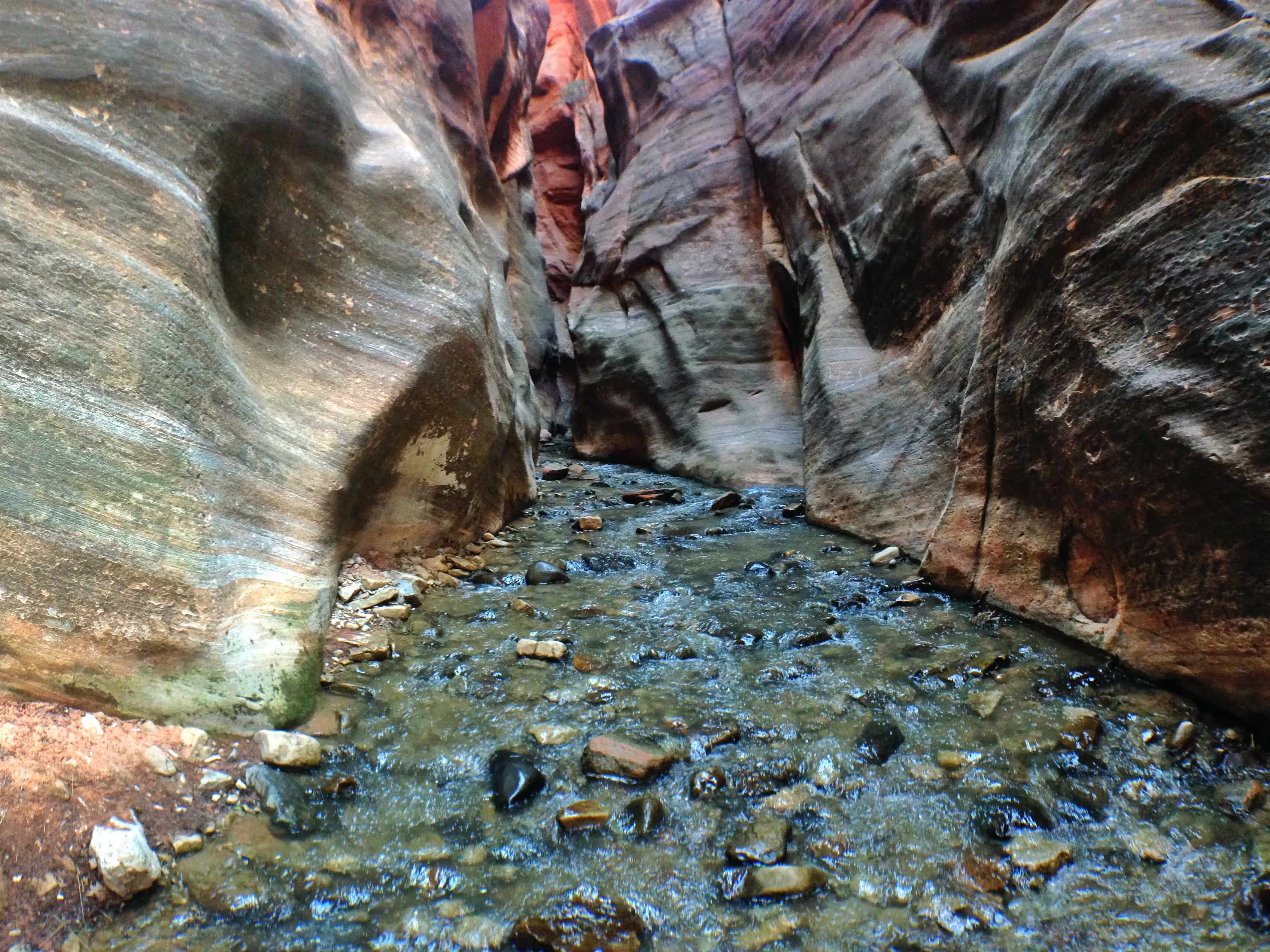 Kanarra Falls via Kanarraville Slot Canyon