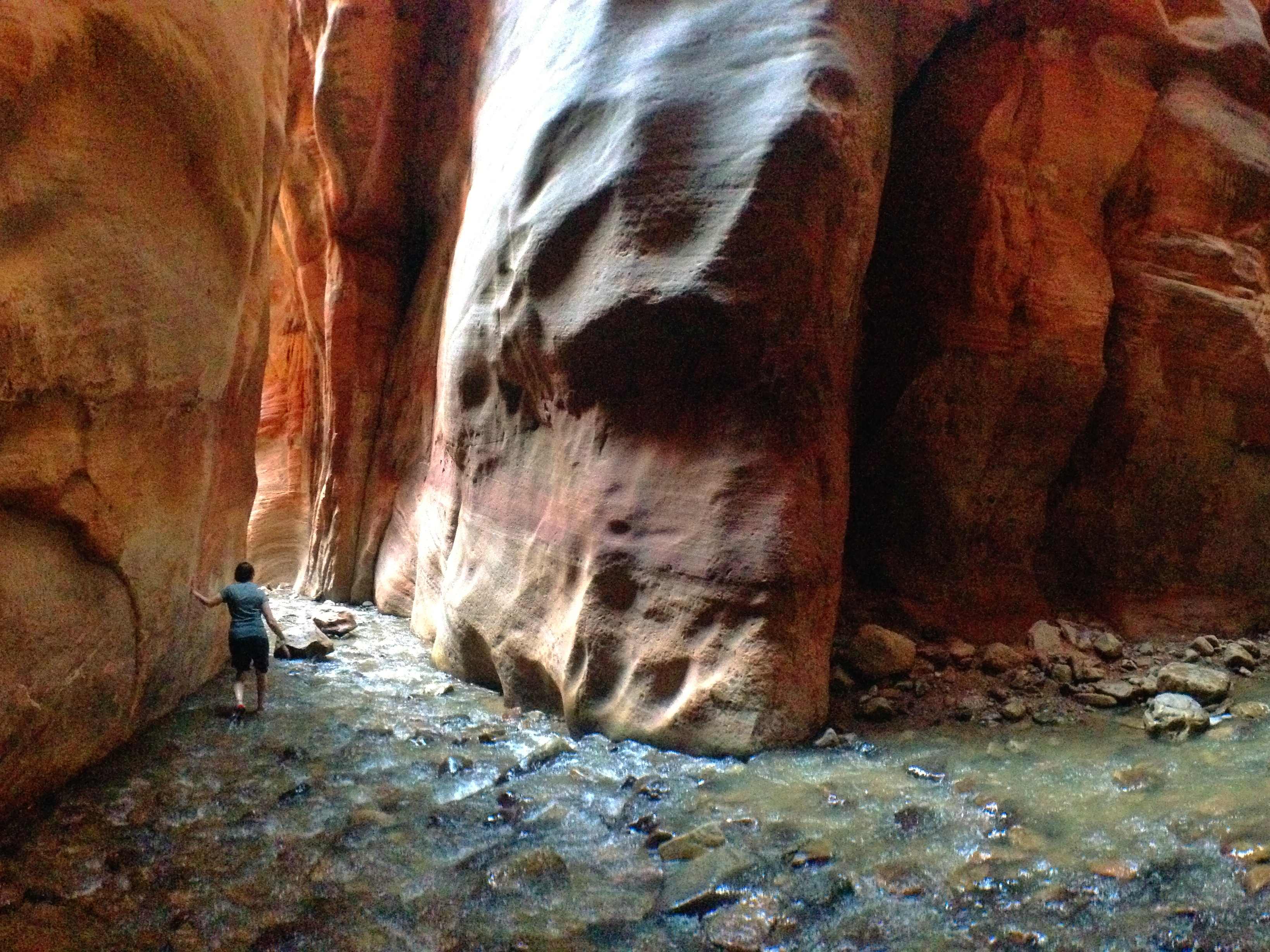 Kanarra Falls via Kanarraville Slot Canyon
