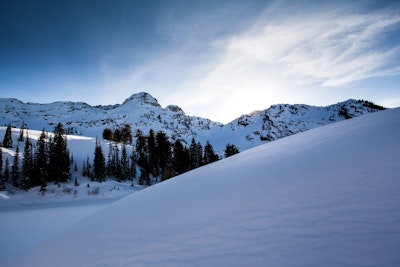 Winter Backpack to Lake Blanche & Sundial Peak, Lake Blanche Trailhead