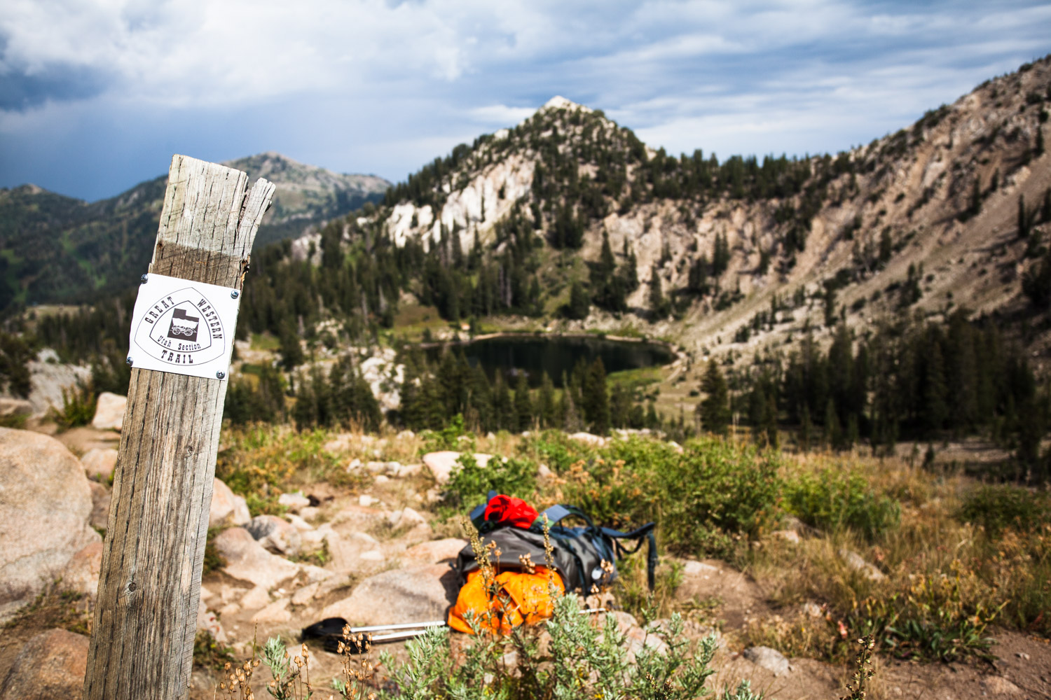 Lake Catherine and Sunset Peak
