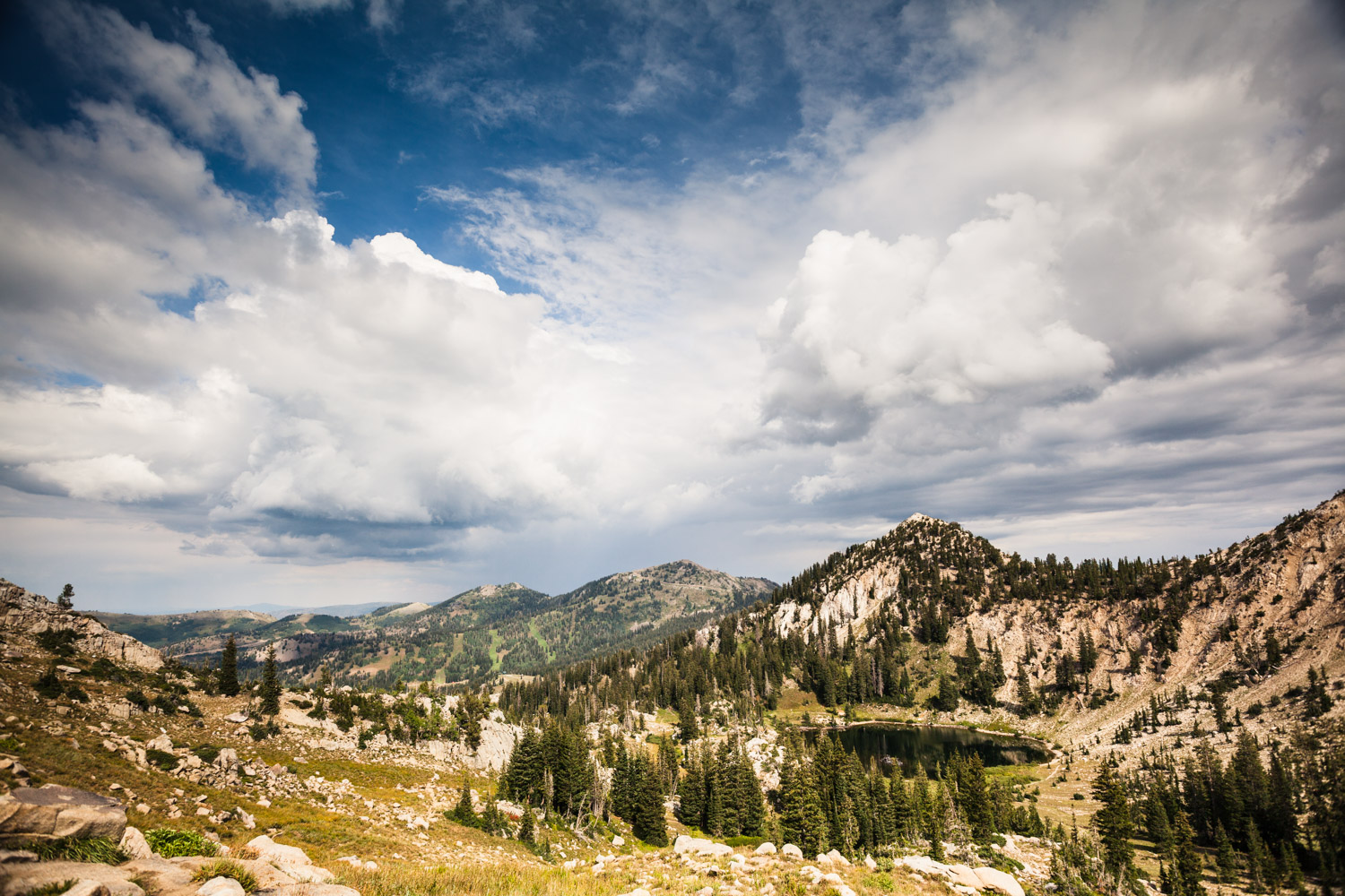 Lake Catherine and Sunset Peak