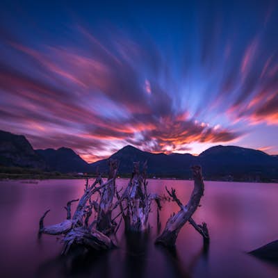Sunset Shots at Lake Dillon