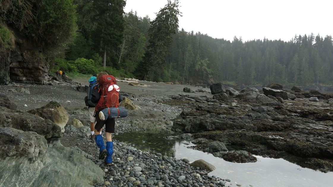 Hiking the Juan de Fuca Marine Trail, Port Renfrew, British Columbia