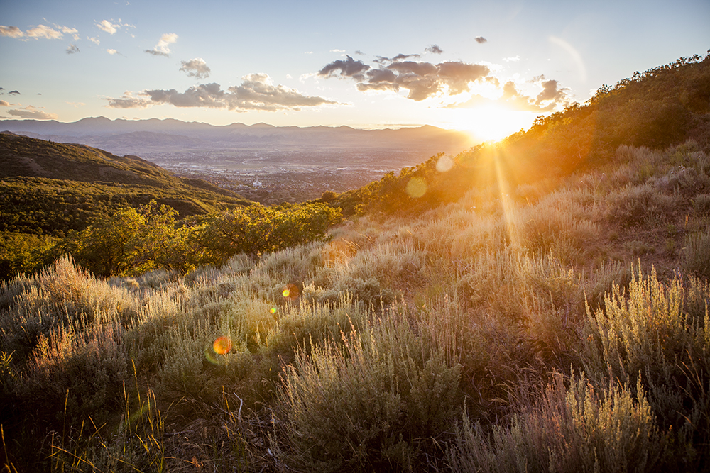 Climbing in the Lone Peak Cirque