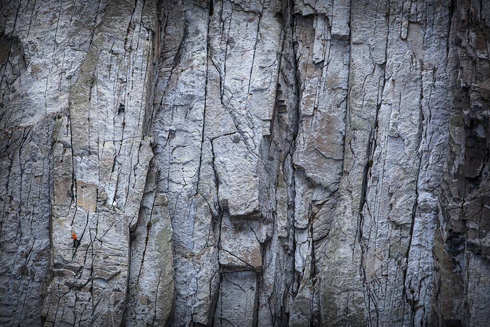 Climbing in the Lone Peak Cirque