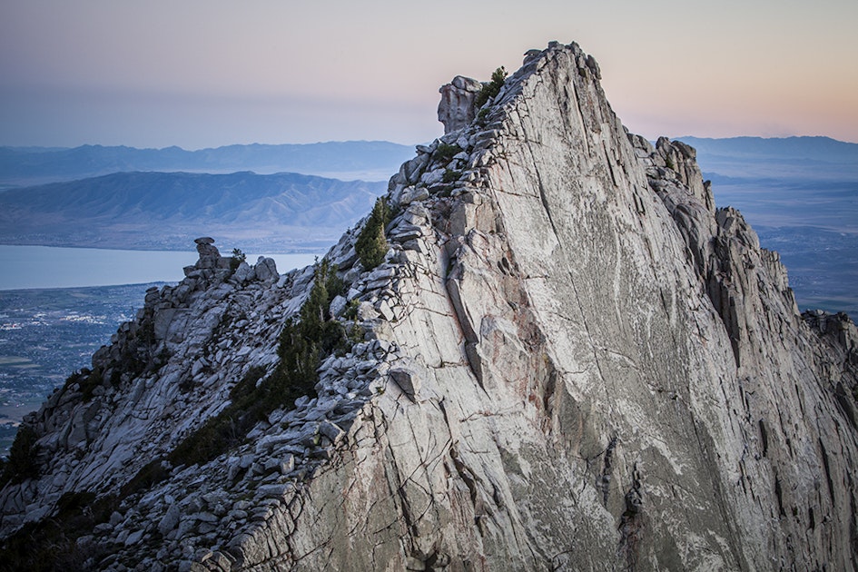 Climbing in the Lone Peak Cirque, Utah