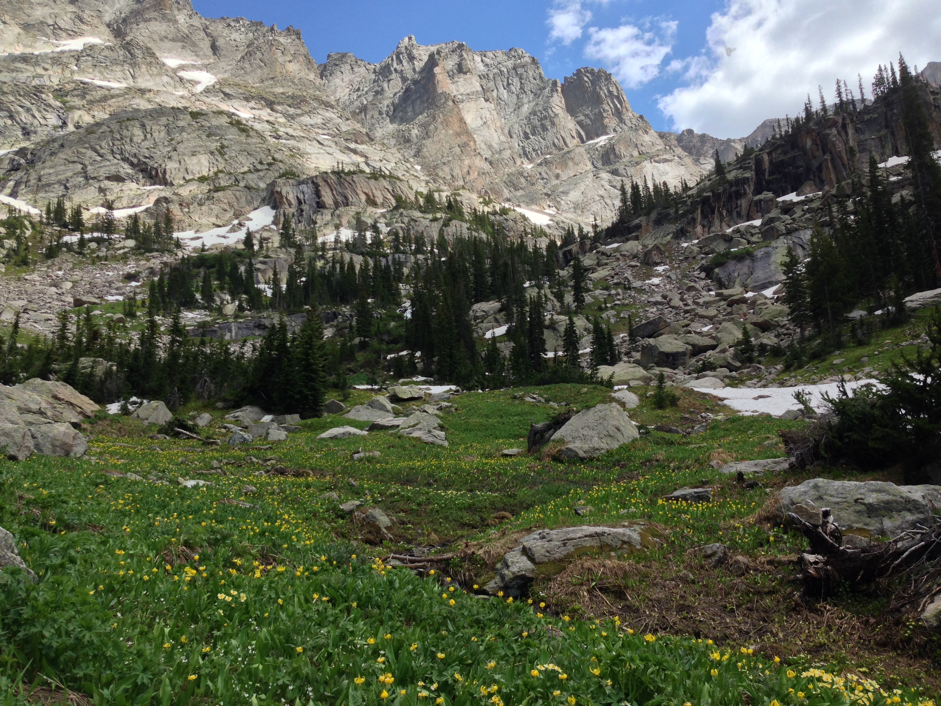Hike to Verna, Spirit, Fourth, and Fifth Lakes