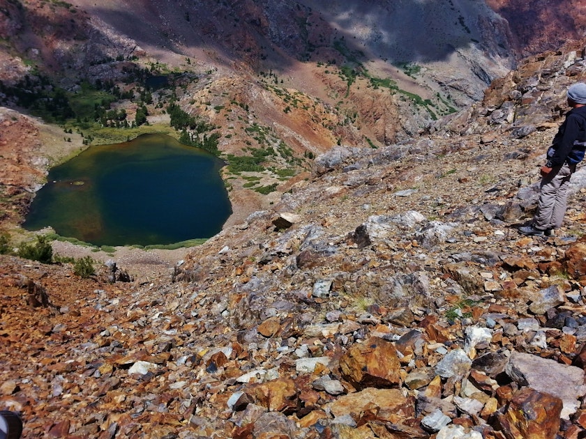 Hike to Upper Sardine Lake, Upper Sardine Lake Trail