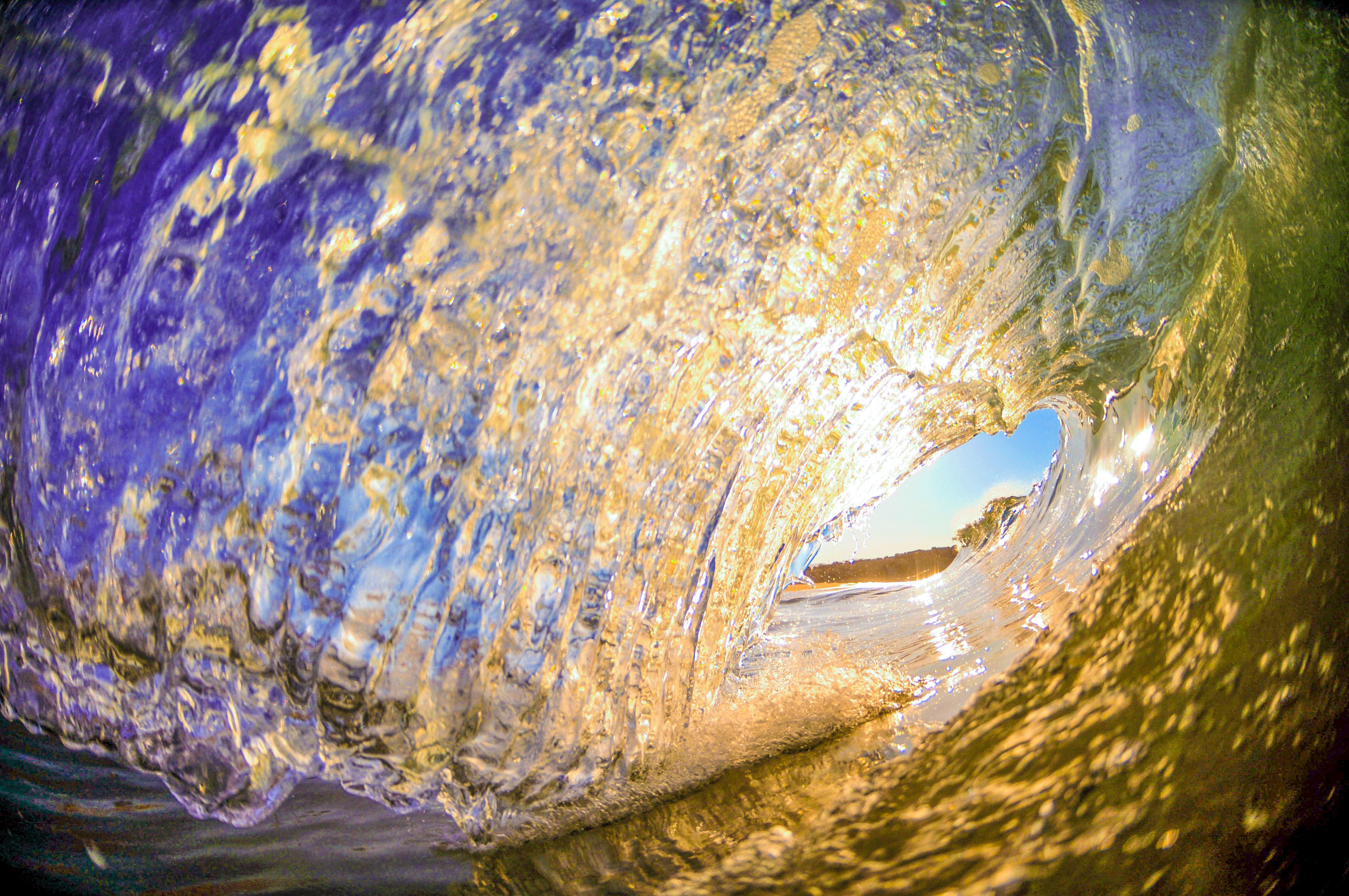 Bodysurfing and Photography at The Wedge