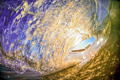 Bodysurfing and Photography at The Wedge