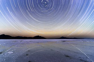 Photograph the Bonneville Salt Flats