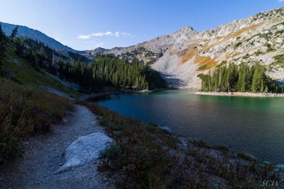 Backpack to Red Pine Lake, White Pine Trailhead