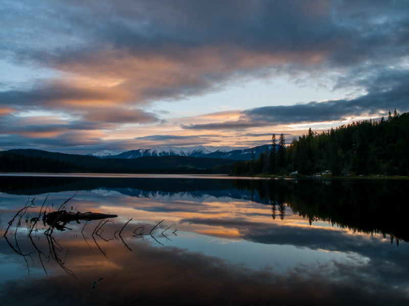 Camping at Two Lakes