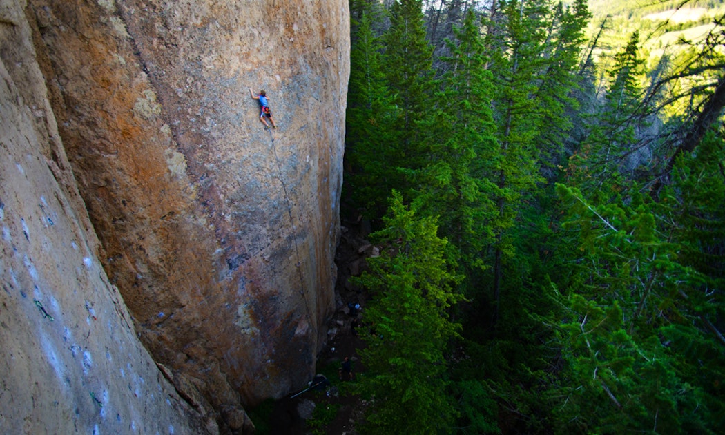 Rock Climbing Ten Sleep, Wyoming