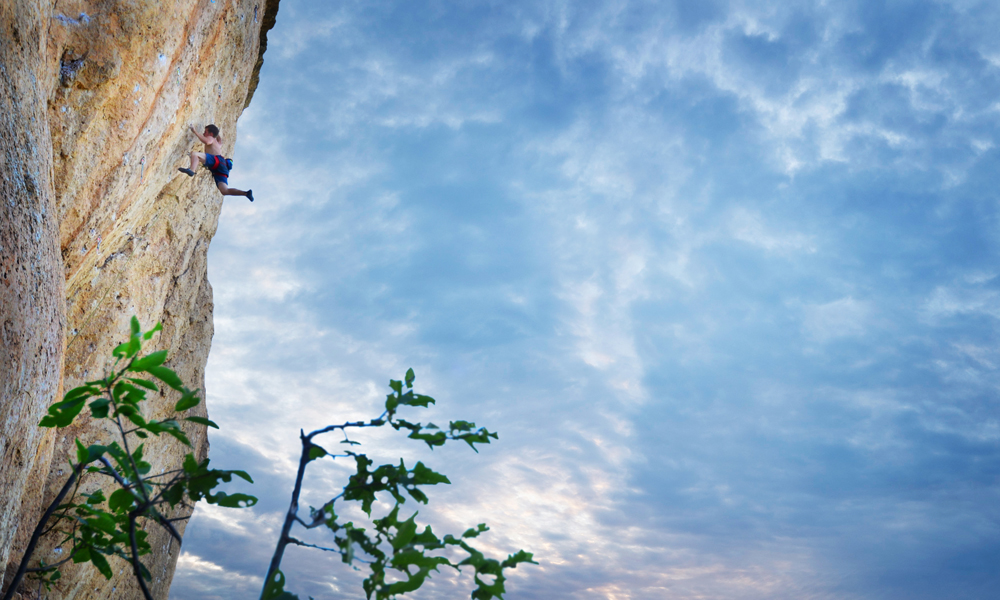 Rock Climbing Ten Sleep