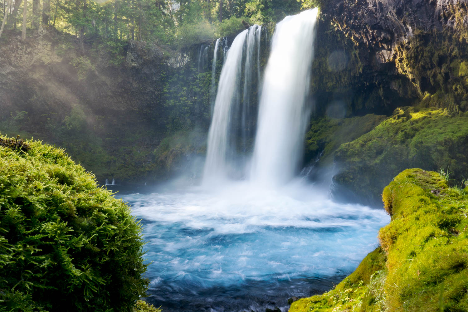 Hike To Sahalie And Koosah Falls, Sahalie And Koosah Falls Trailhead