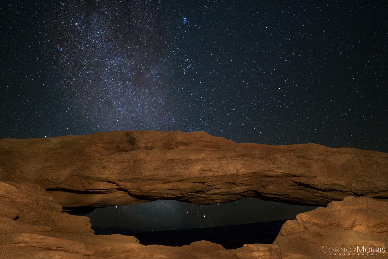 Night Photography at Mesa Arch