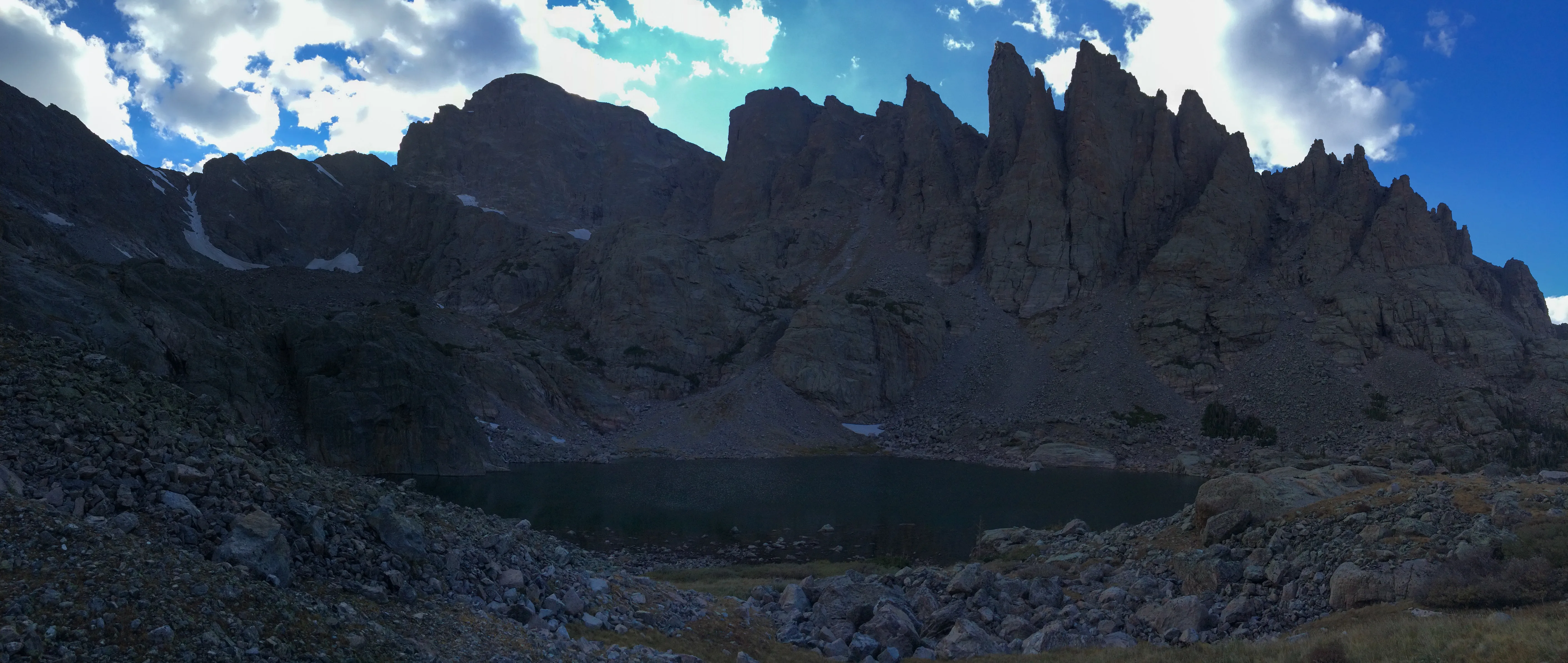 Hike to Scenic Waterfalls and Sky Pond 