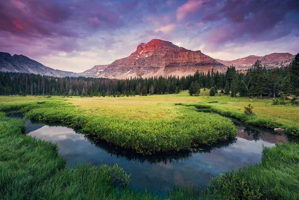 Amethyst Basin via Christmas Meadows, Evanston, Utah