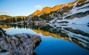 Cecret Lake from Albion Basin