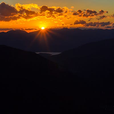 Sunset Views from Morgan Peak