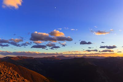 Sunset Views from Morgan Peak