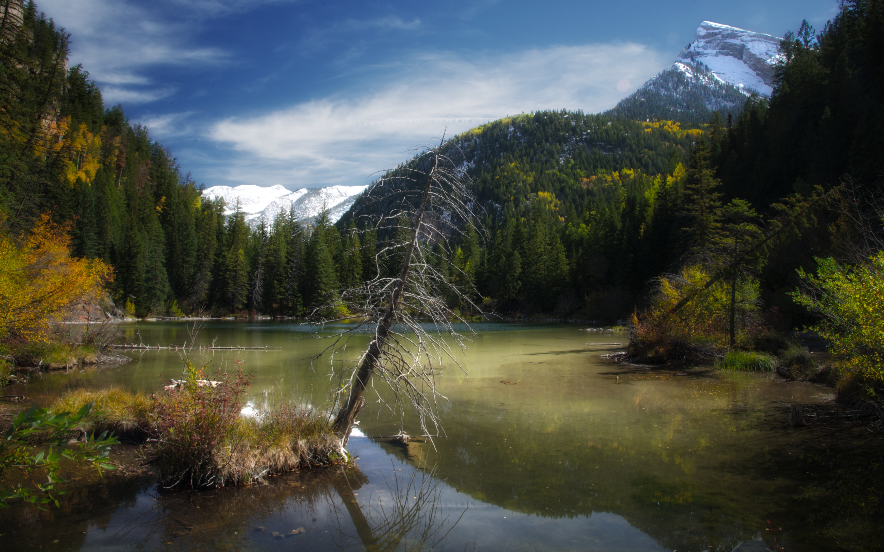 Lizard Lake and Crystal Mill