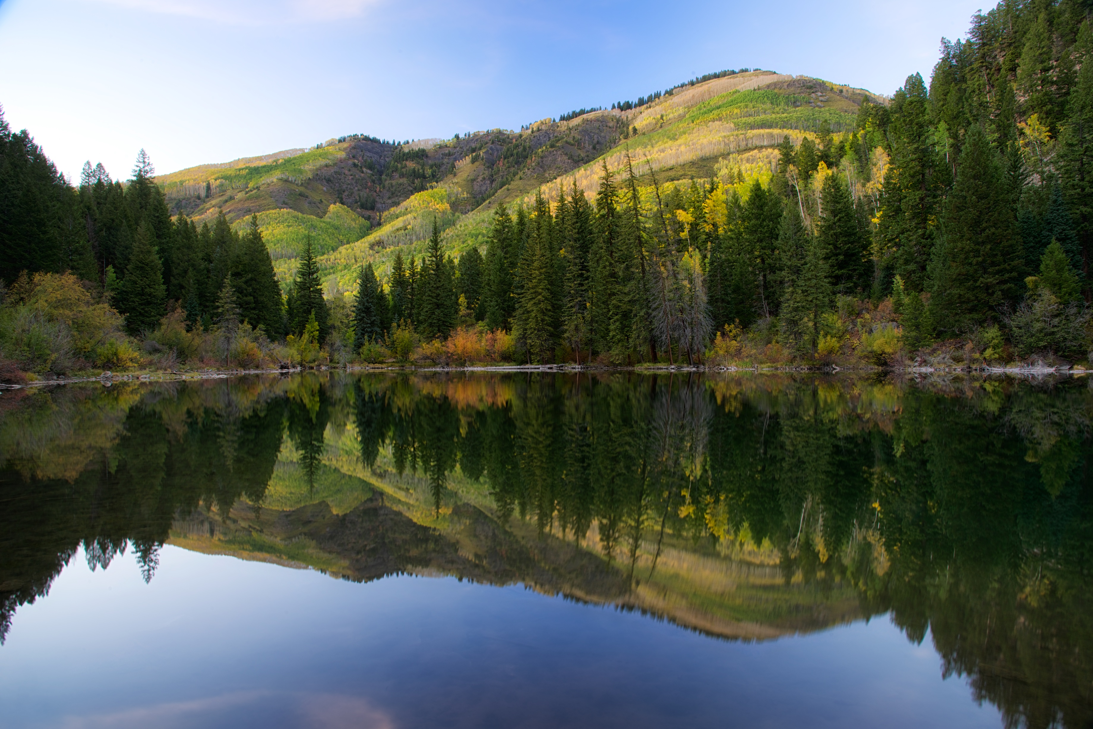 Lizard Lake and Crystal Mill