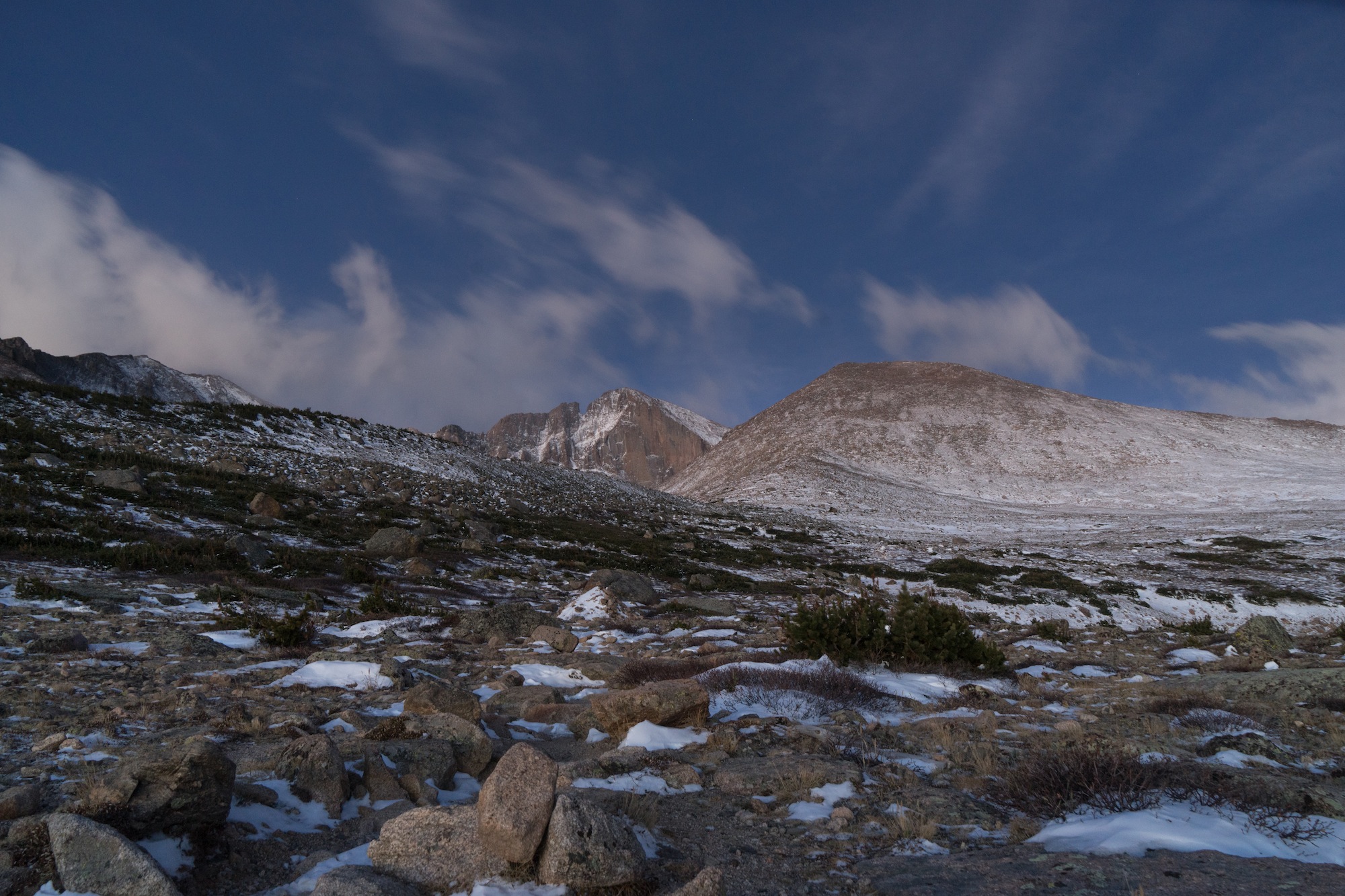 Chasm Lake via Longs Peak Trailhead